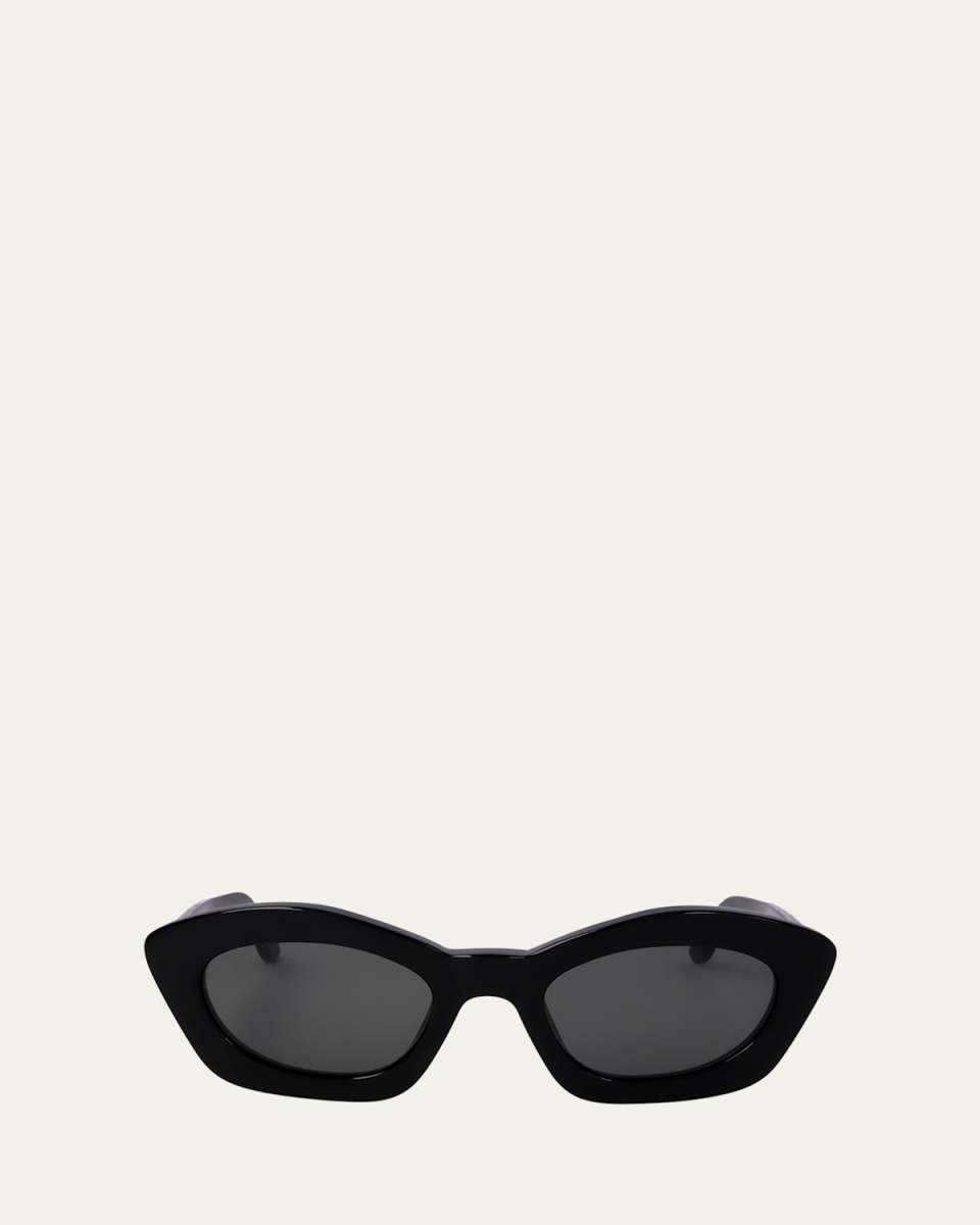 Logo Acetate Cat-Eye Sunglasses